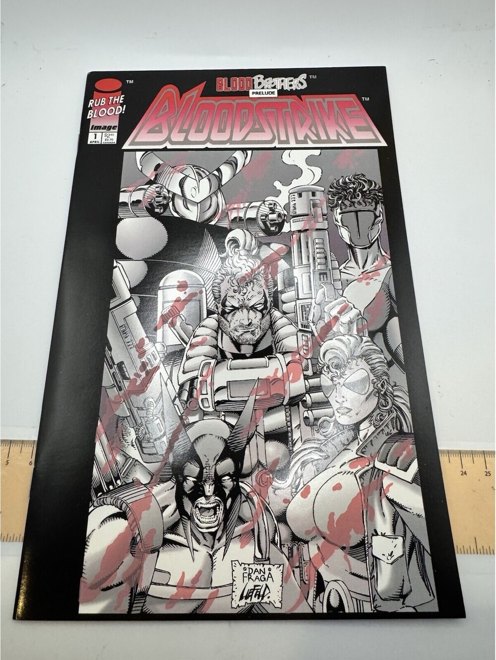 Vintage Blood Brothers Prelude Bloodstrike #1 1993